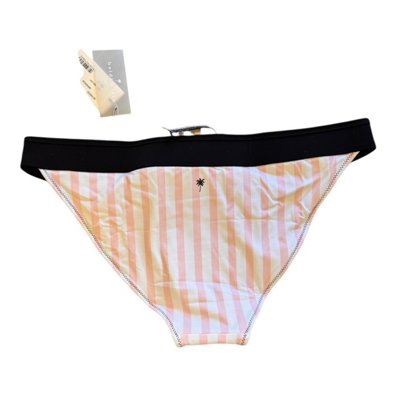 HEIDI KLEIN BB Striped Reversible Hipster Bottom NWT - Picture 5 of 6